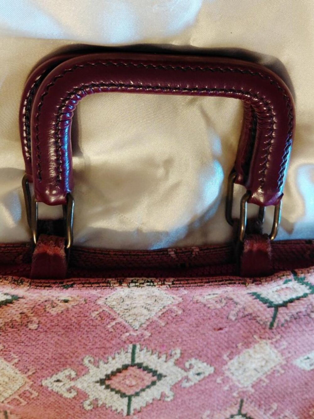 Vintage Elliva Boston Carpet Laptop Bag - Picture 3 of 5